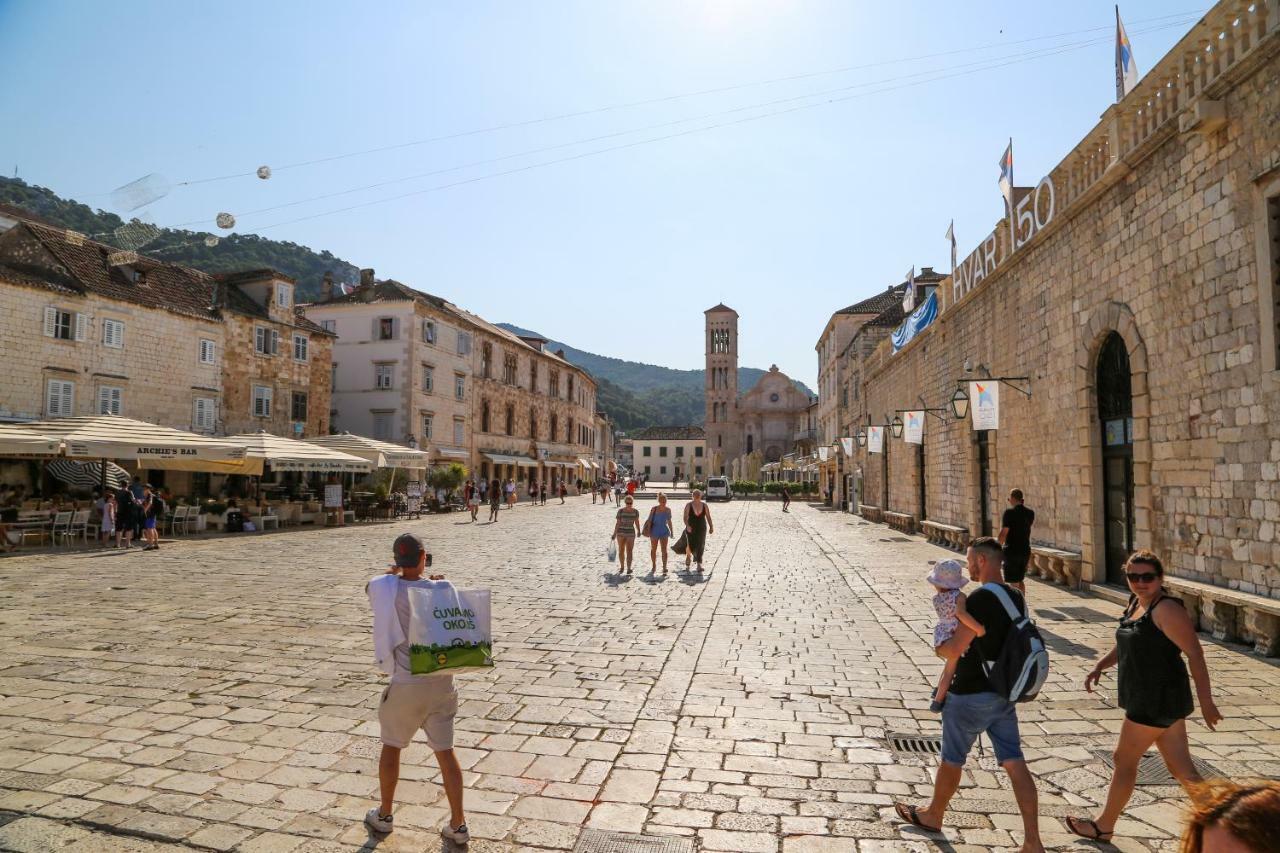 Hvar Piazza Apartment Hvar Town Exteriör bild
